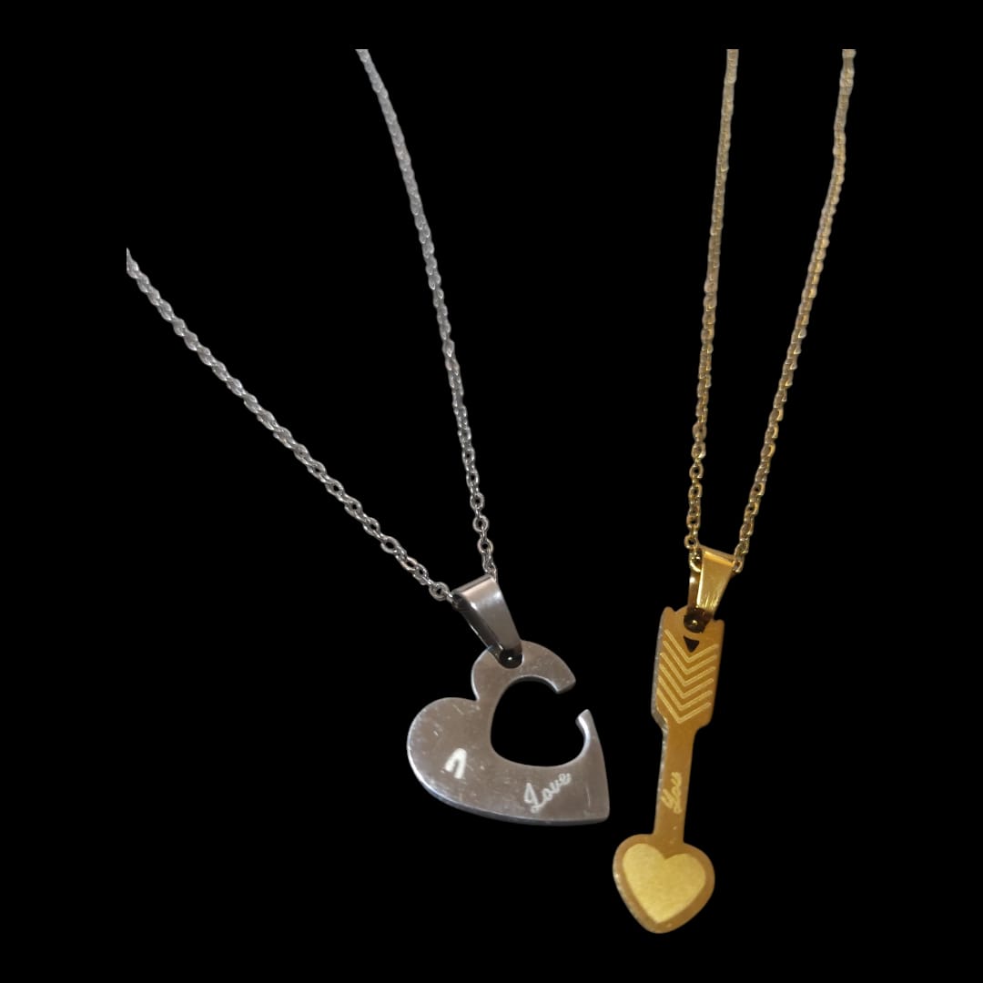 Miniatura 3 de COLLAR CORAZON Y FLECHA